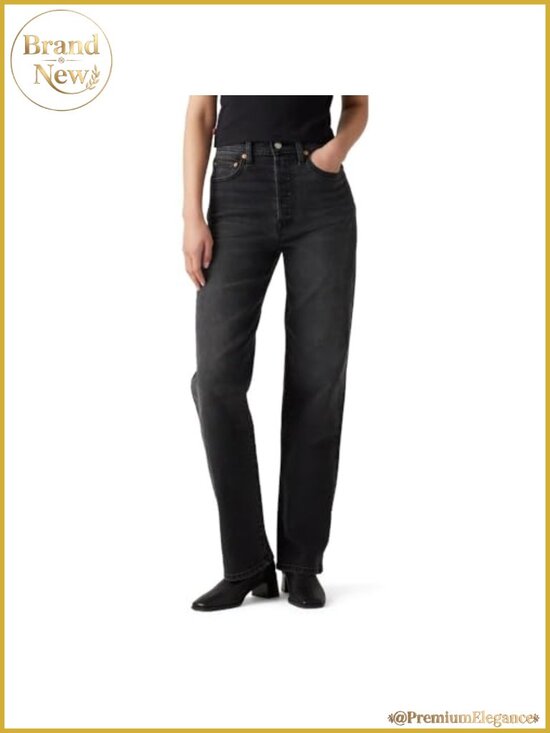 Denim - Levi's Ribcage Straight Full Length High Rise Jeans